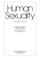 Cover of: Human sexuality