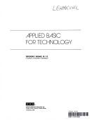 Cover of: Applied BASIC for technology