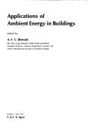 Cover of: Applications of ambient energy in buildings | 