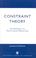 Cover of: Constraint theory