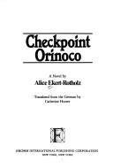 Cover of: Checkpoint Orinoco: a novel