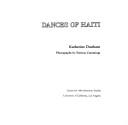 Dances of Haiti by Katherine Dunham