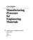 Cover of: Manufacturing processes for engineering materials.