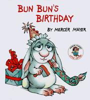 Cover of: Bun Bun's Birthday (Little Critter Storybooks)