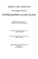 Cover of: America's first Negro poet: the complete works of Jupiter Hammon of Long Island