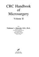 Cover of: CRC Handbook of microsurgery by editor, Waldemar L. Olszewski.