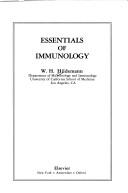 Cover of: Essentials of immunology by W. H. Hildemann
