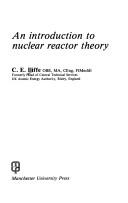 Cover of: introduction to nuclear reactor theory