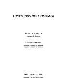 Cover of: Convection heat transfer