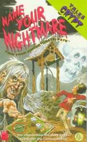 Cover of: NAME YOUR NIGHTMARE (Unfortunate Fate Book)