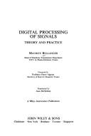 Cover of: Digital processing of signals: theory and practice