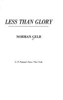 Cover of: Less than glory