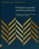 Cover of: Prehistoric quarries and lithic production