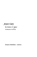 Cover of: Joyce Cary