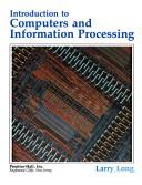 Cover of: Introduction to computers and information processing