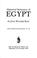 Cover of: Historical dictionary of Egypt