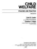 Cover of: Child welfare: policies and practice