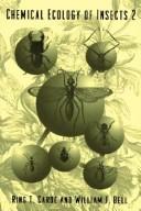 Cover of: Chemical ecology of insects