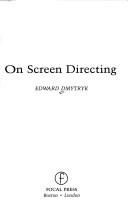 Cover of: On screen directing