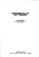 Cover of: Fundamentals of gas turbines