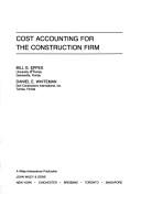 Cover of: Cost accounting for the construction firm