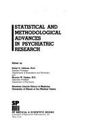 Cover of: Statistical and methodological advances in psychiatric research