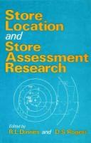 Cover of: Store location and store assessment research