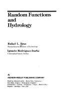 Random functions and hydrology by Rafael L. Bras