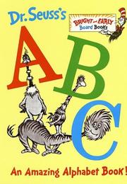 Cover of: Dr. Seuss's ABC: an amazing alphabet book.