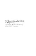 Psychosocial adaptation in pregnancy by Regina Placzek Lederman