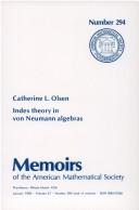 Cover of: Index theory in von Neumann algebras