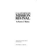 Cover of: California's Mission Revival