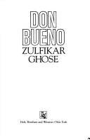 Cover of: Don Bueno by Zulfikar Ghose