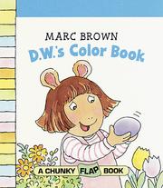 Cover of: D.W.'s color book by Marc Brown