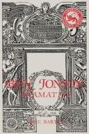 Cover of: Ben Jonson, dramatist