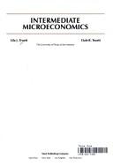 Cover of: Intermediate microeconomics