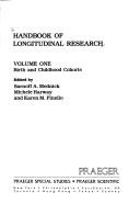 Cover of: Handbook of longitudinal research