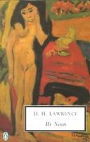 Cover of: Mr. Noon by David Herbert Lawrence