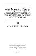 Cover of: John Maynard Keynes by Charles H. Hession