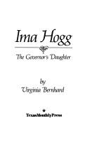 Cover of: Ima Hogg | Virginia Bernhard