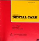 Cover of: Careers in dental care