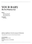 Cover of: Your baby by edited by Richard A. Chase, John J. Fisher III, Rchard R. Rubin ; photographs by Bill Parsons.