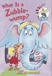 Cover of: What is a Zubble-wump?