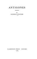 Cover of: Antigones by George Steiner