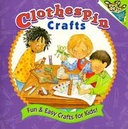 Cover of: Clothespin crafts