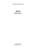 Cover of: Belize, economic report. by 
