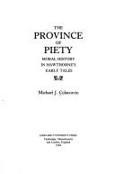 Cover of: The province of piety | Michael J. Colacurcio