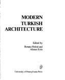 Cover of: Modern Turkish architecture