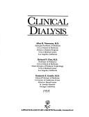 Cover of: Clinical dialysis