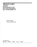 Cover of: Monetary and financial economics by James L. Pierce